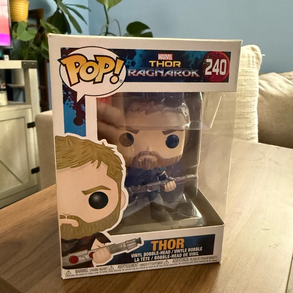 Funko Pop! Thor Ragnarok Vinyl Figure - Black, Brown, Blue